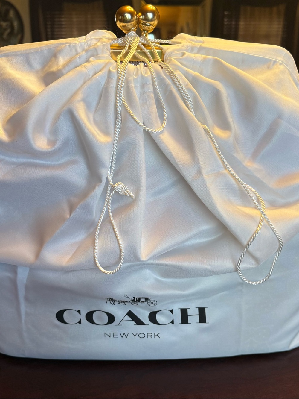 COACH Rainbow kisslock 30 Frame Tote - Multicolor - Picture 4 of 6